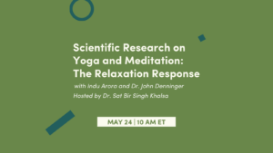CE Workshop | Scientific Research on Yoga and Meditation: The Relaxation Response